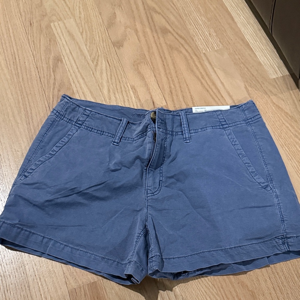 American Eagle Outfitters Blue Cargo Shorts